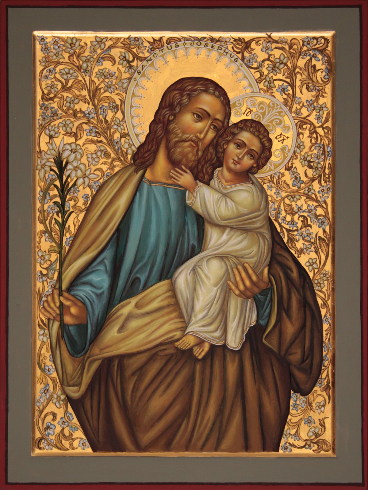 San Giuseppe — Sanctus Josephus, custode della famiglia: un regalo per un padre o un nonno.
