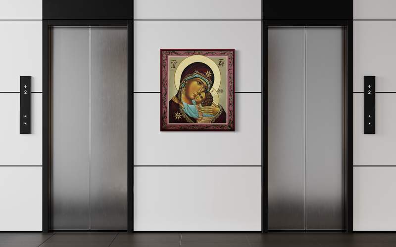 Lift lobby — A discreet presence in shared spaces.